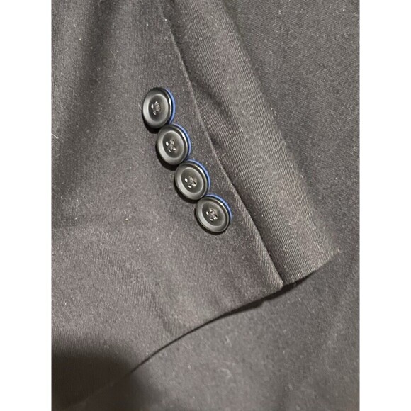 Billy London UK 46R Mens 2 Button Black Suit Blazer Jacket - Picture 4 of 8